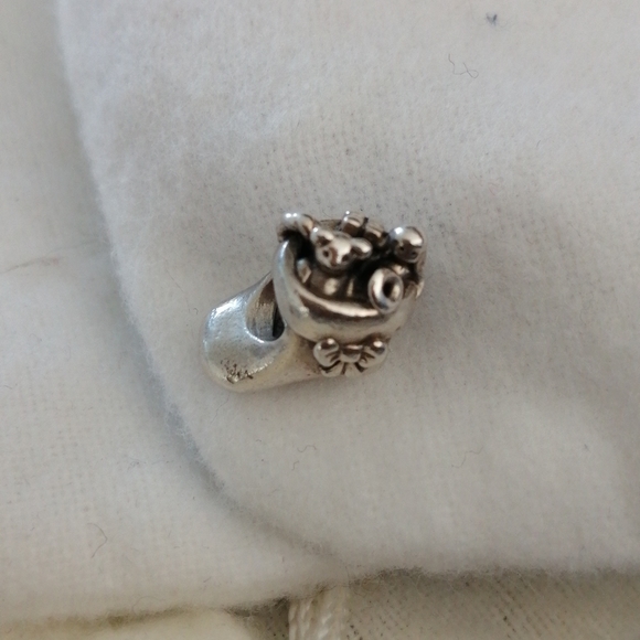 Original pandora Christmas stocking charm - Picture 3 of 3